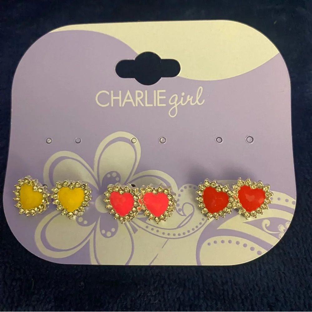 Colorful Kids Earrings Set